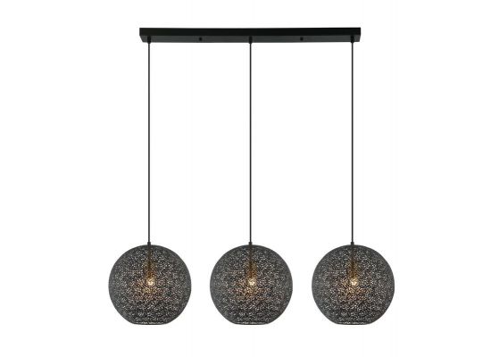 Hanglamp Tossica Ø 30 cm zwart staal