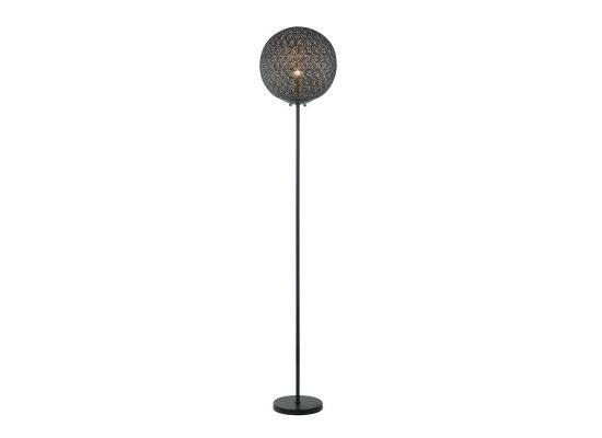 Vloerlamp Tossica Ø 30 cm zwart staal