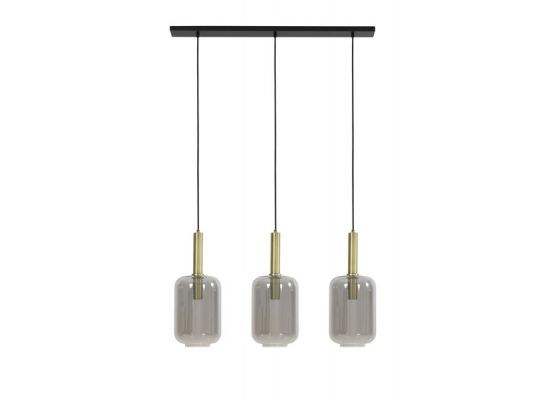 Hanglamp Peglio smoke antiek brons