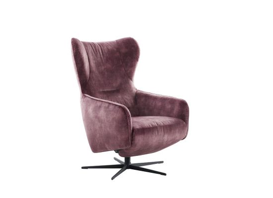 Relaxfauteuil Sinta medium rood velvet