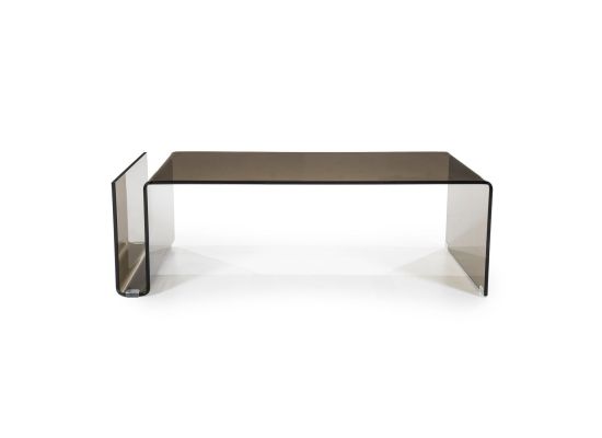 Salontafel Shadow transparant bruin