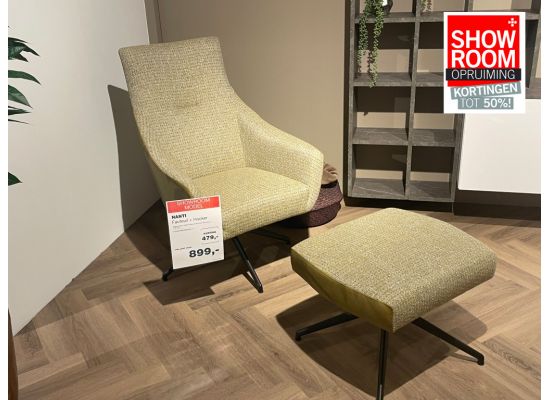 Fauteuil & Hocker Nanti - showroommodel