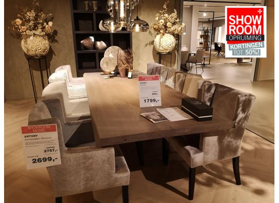 Eettafel Gardo - showroommodel