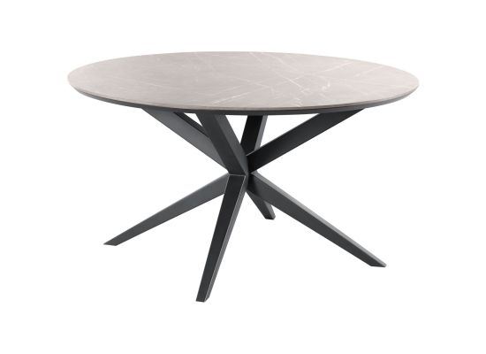 Eettafel Warita marmer rond 120cm