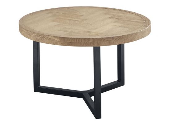 Salontafel Veneta Ø60 eiken fineer naturel