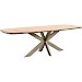 Eettafel Taranto Deens ovaal naturel 240x110cm