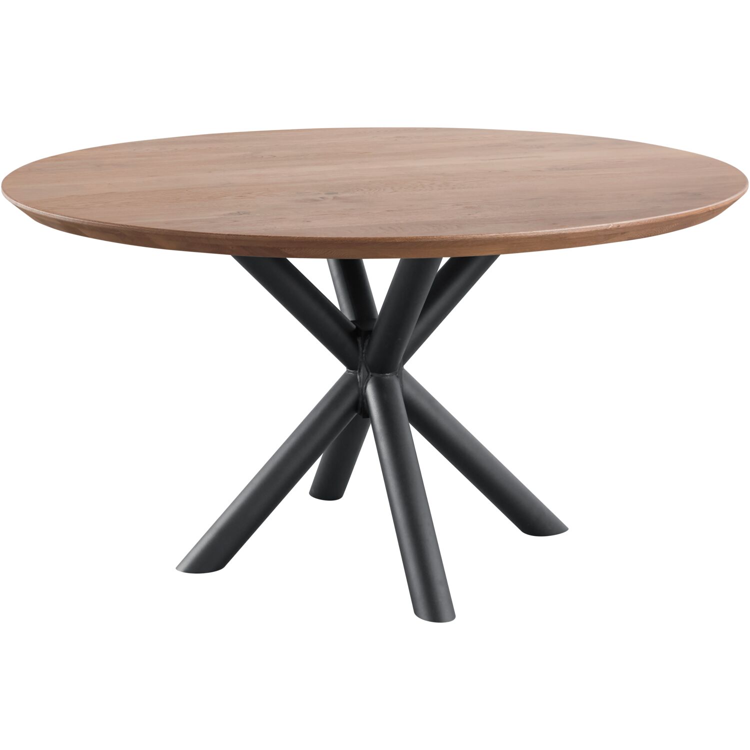 Eettafel Taranto rond bruin 140cm