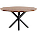Eettafel Taranto rond bruin 140cm