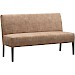 Eetkamerbank Avanza 150 cm velvet lichtbruin