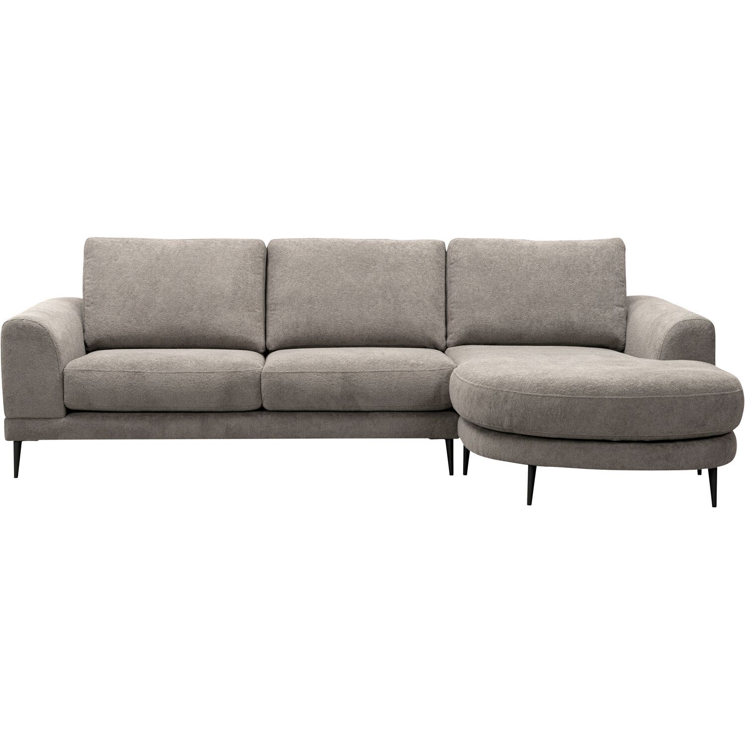 Hoekbank rechts Aziri taupe supreme comfort