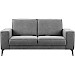 2,5 zitsbank (2x70) Barrio Antraciet basic comfort