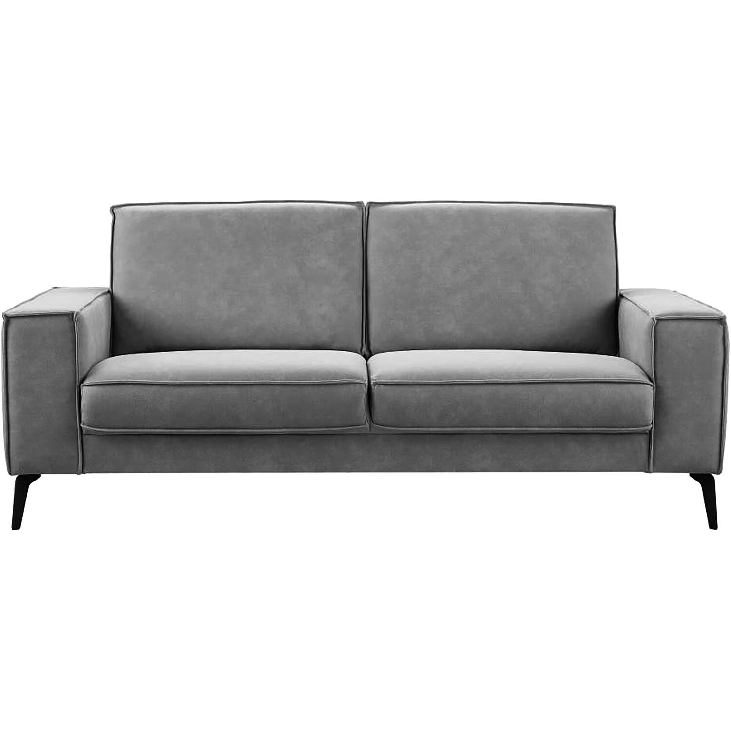 2,5 zitsbank (2x80) Barrio Antraciet excellent comfort