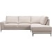 Hoekbank rechts Portona ecru premium comfort