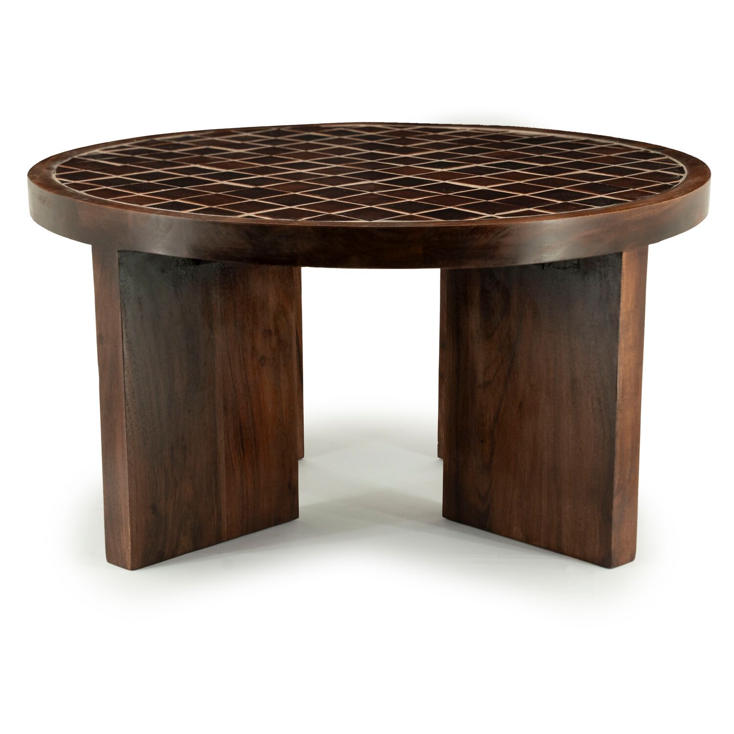 Salontafel TiledUp bruin