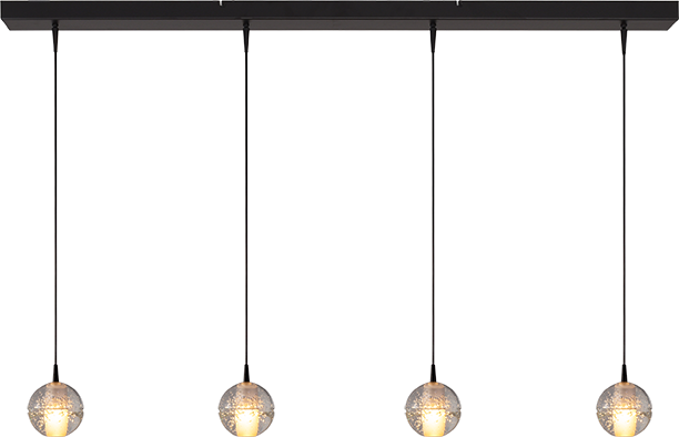 Hanglamp Bubbles 4-lichts