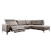 Hoekbank rechts Barrio bruin relaxfunctie excellent comfort