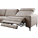 Hoekbank links Barrio bruin relaxfunctie excellent comfort