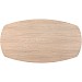 Eettafel Mascaro 160x92 cm Deens ovaal misty oak