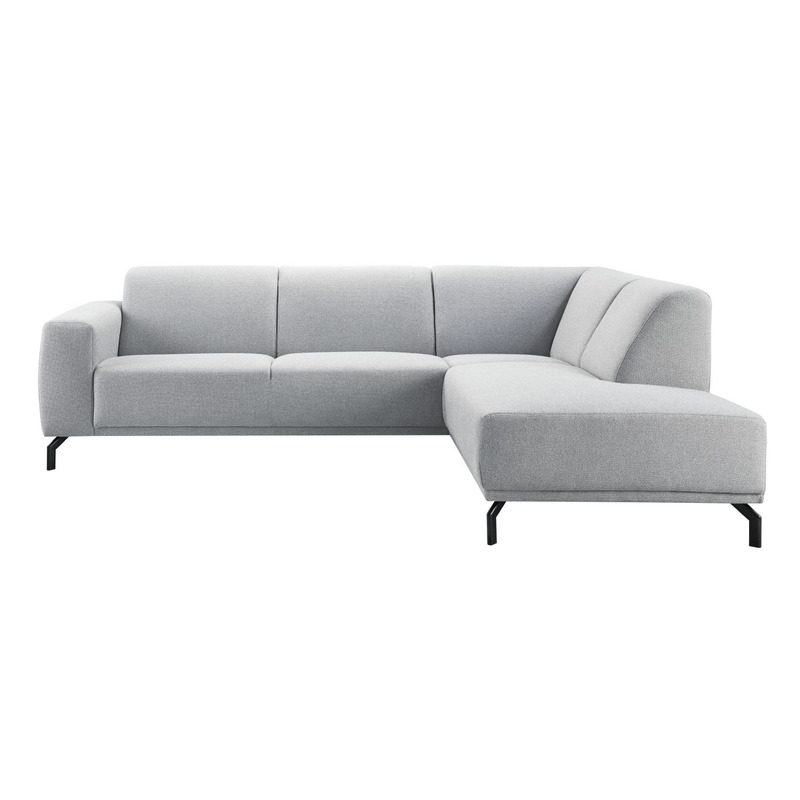 Hoekbank Bellanti HR visco zitting ash grijs