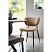 Eetkamerstoel Gomba microvezel taupe