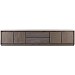 Tv-meubel Lavio grafiet eikenhout 242 cm
