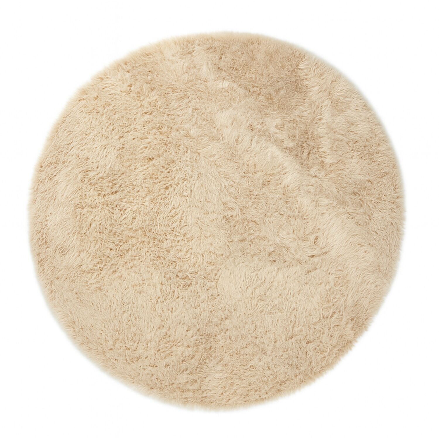 Vloerkleed Curita beige rond 250 cm