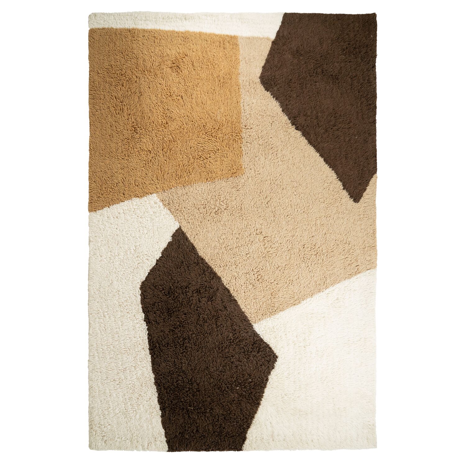 Vloerkleed Navaro beige bruin 190x290cm