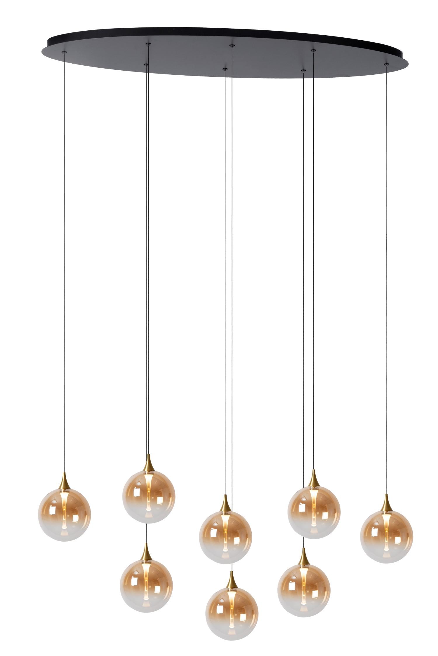 Hanglamp Gisela 8-lichts