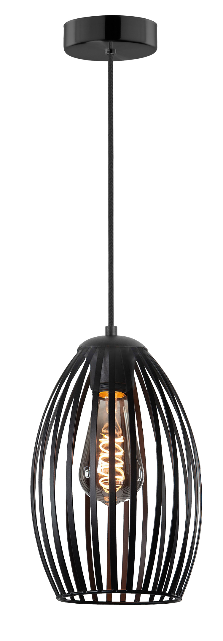 Hanglamp Gabbia zwart