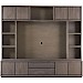 Tv-wandmeubel Lavio grafiet eikenhout 242 cm