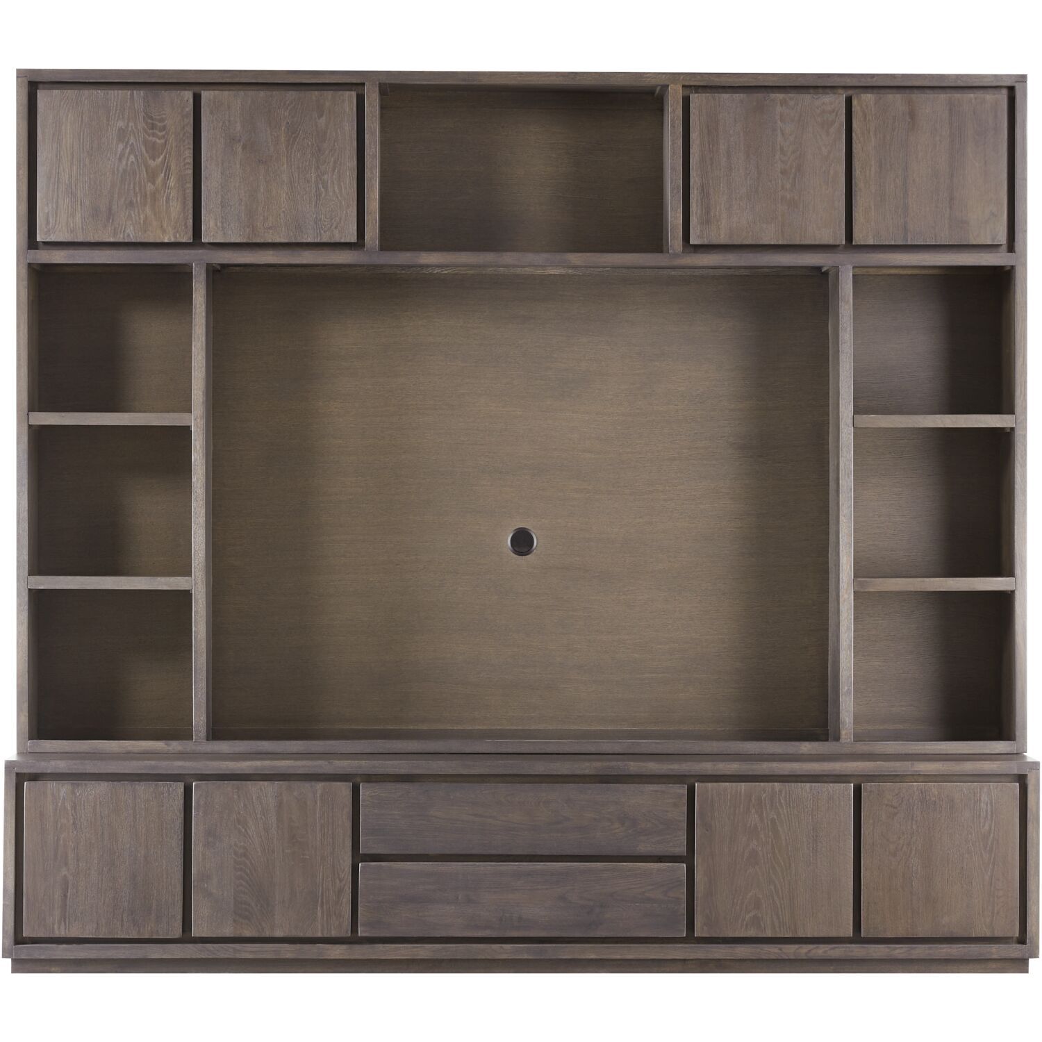 Tv-wandmeubel Lavio grafiet eikenhout 242 cm