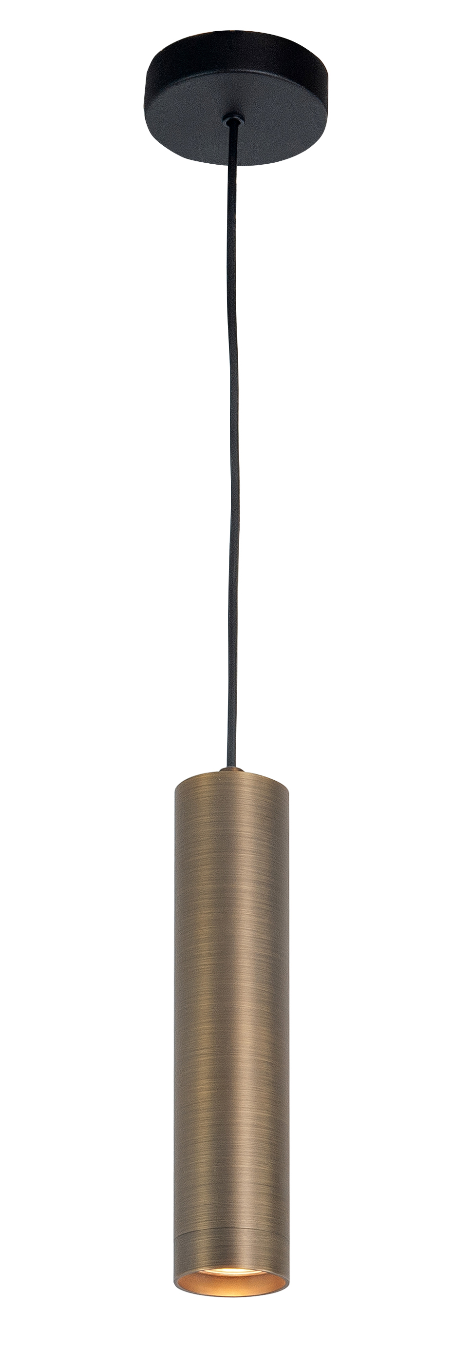 Hanglamp Perugia zwart + brons
