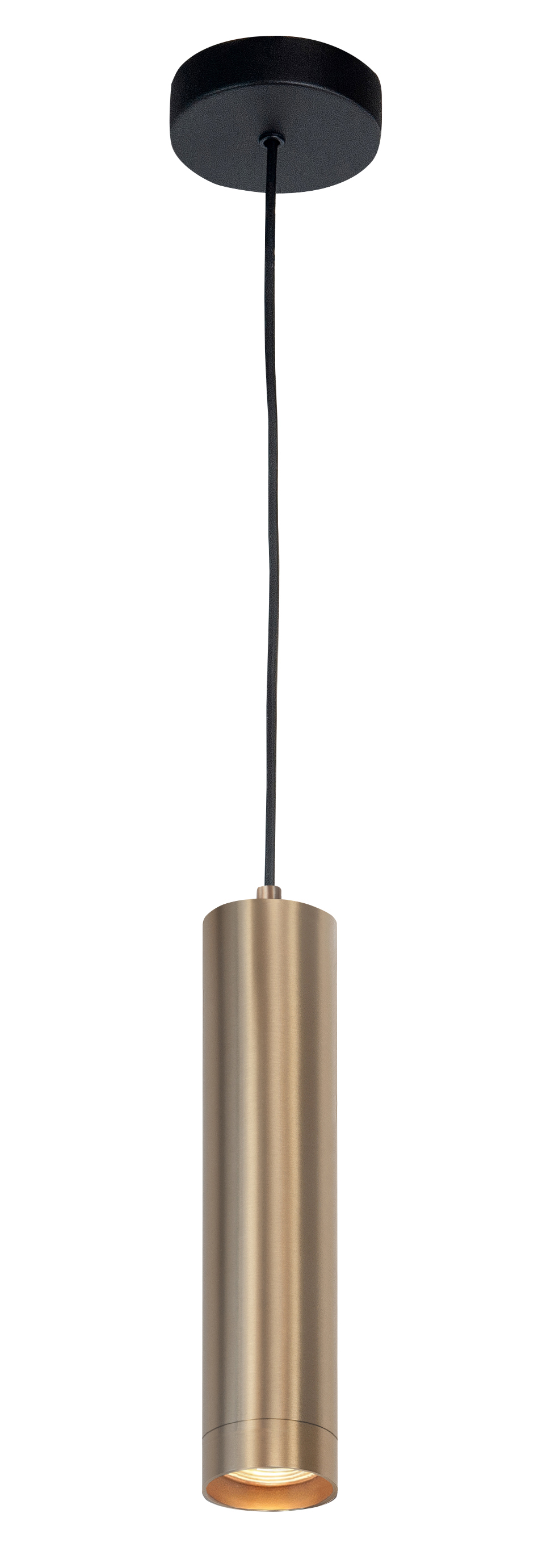 Hanglamp Perugia zwart + messing