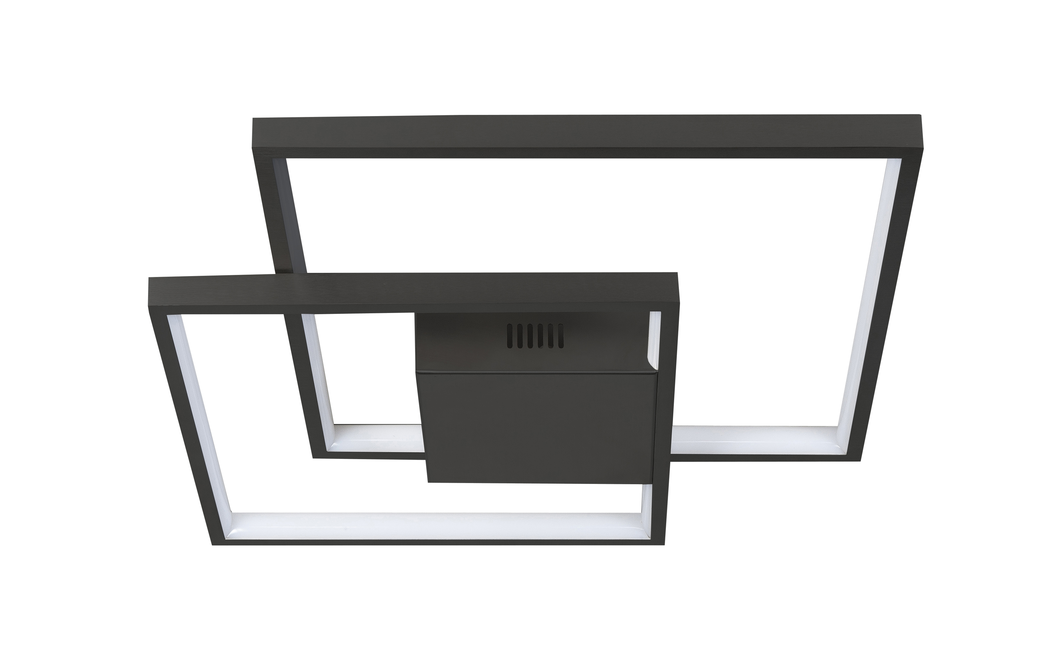 Plafondlamp Piazza zwart groot