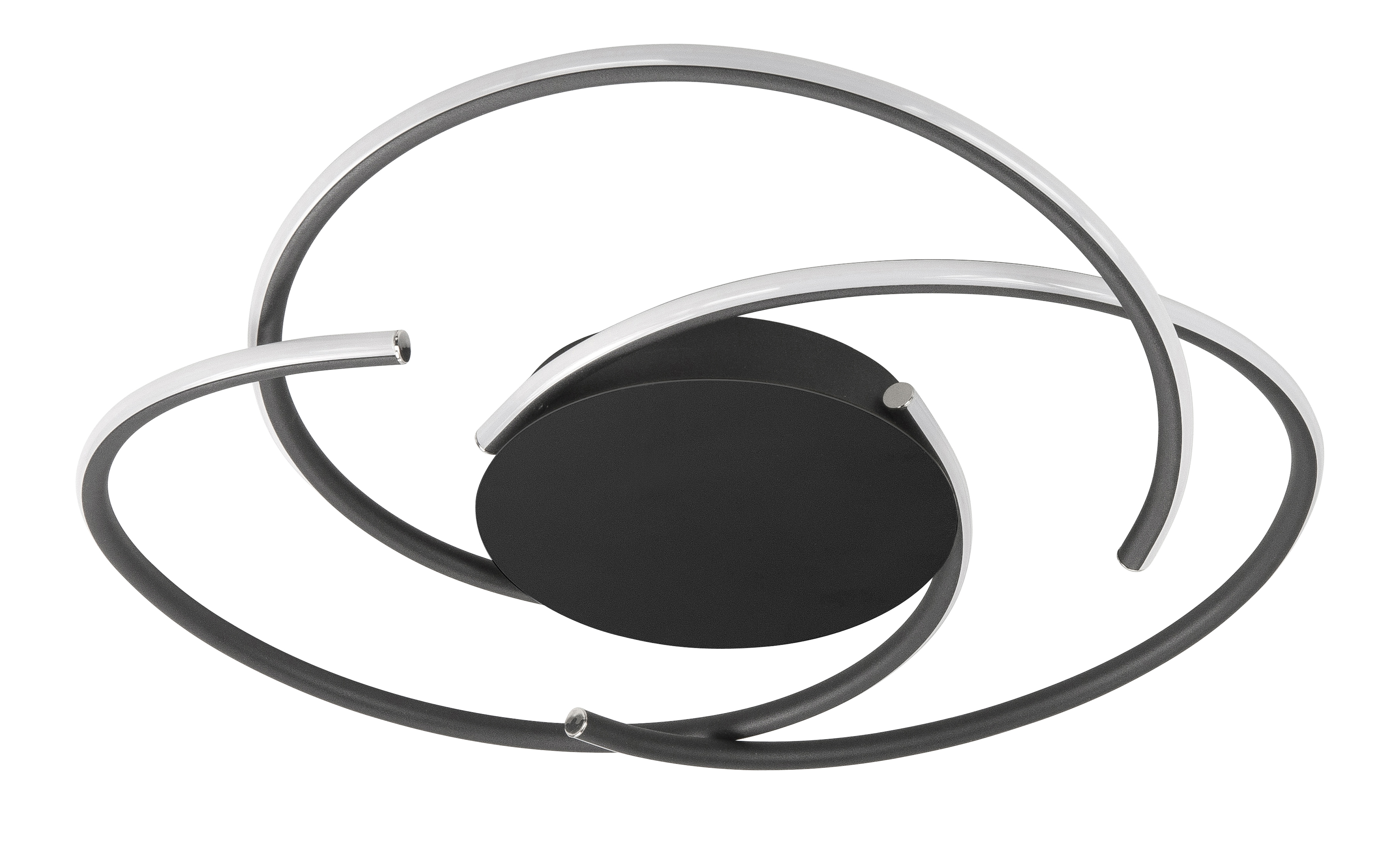 Plafondlamp Reverso zwart