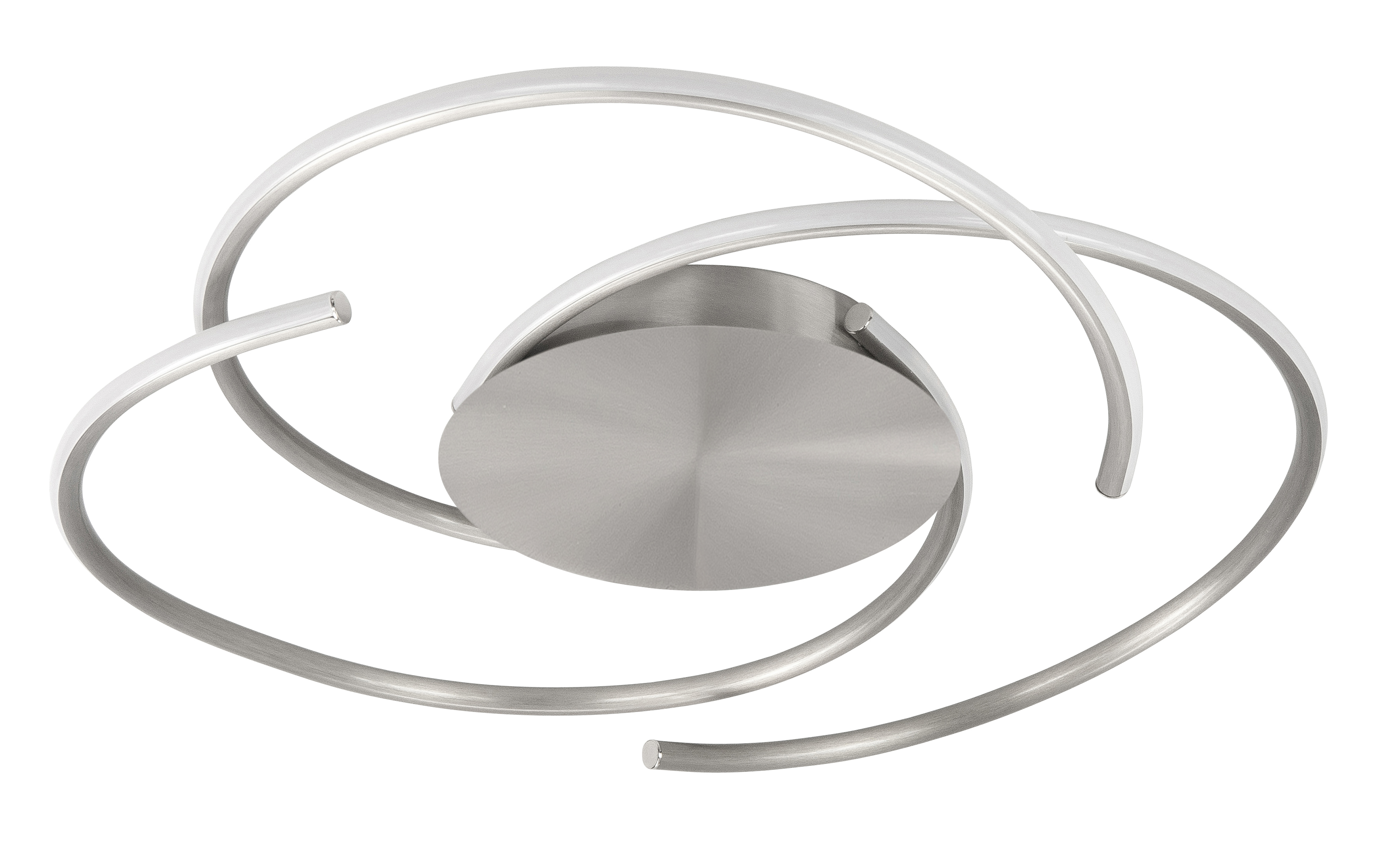 Plafondlamp Reverso nikkel