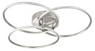 Plafondlamp Circles nikkel