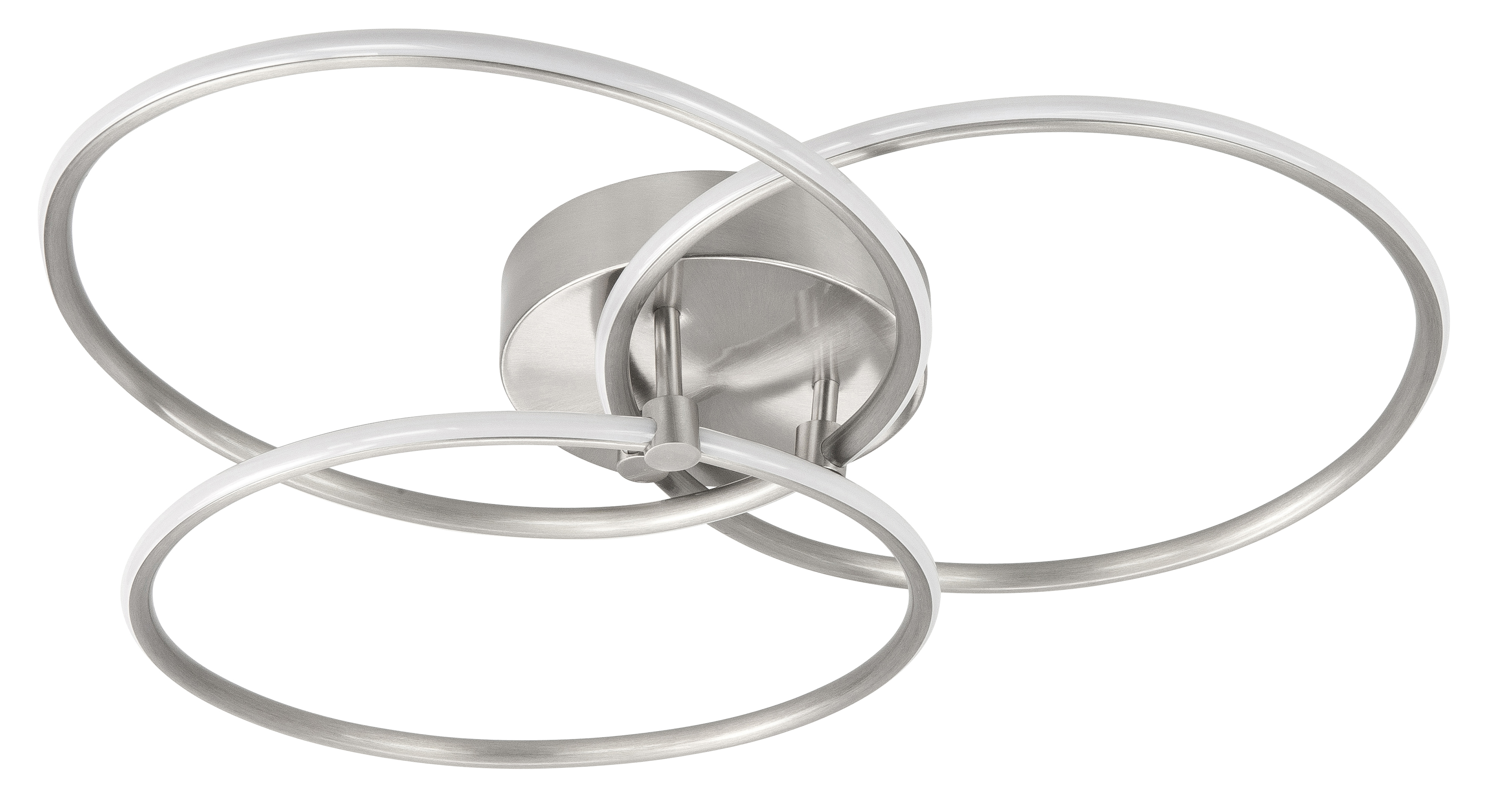 Plafondlamp Circles nikkel
