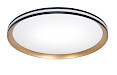 Plafondlamp Twilight zwart + goud 40cm