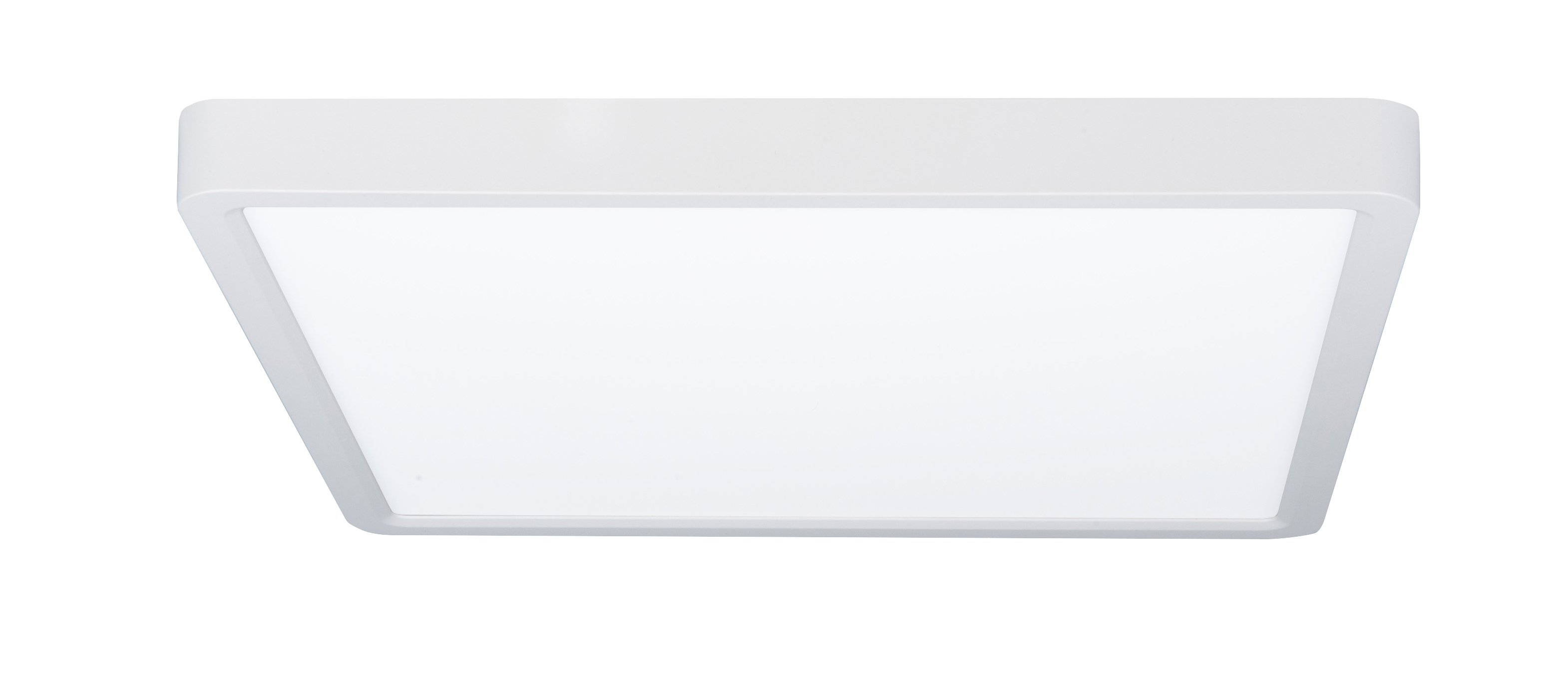 Plafondlamp Piatto Wit vierkant