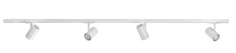 Plafondlamp Track Wit 4 lichtpunten