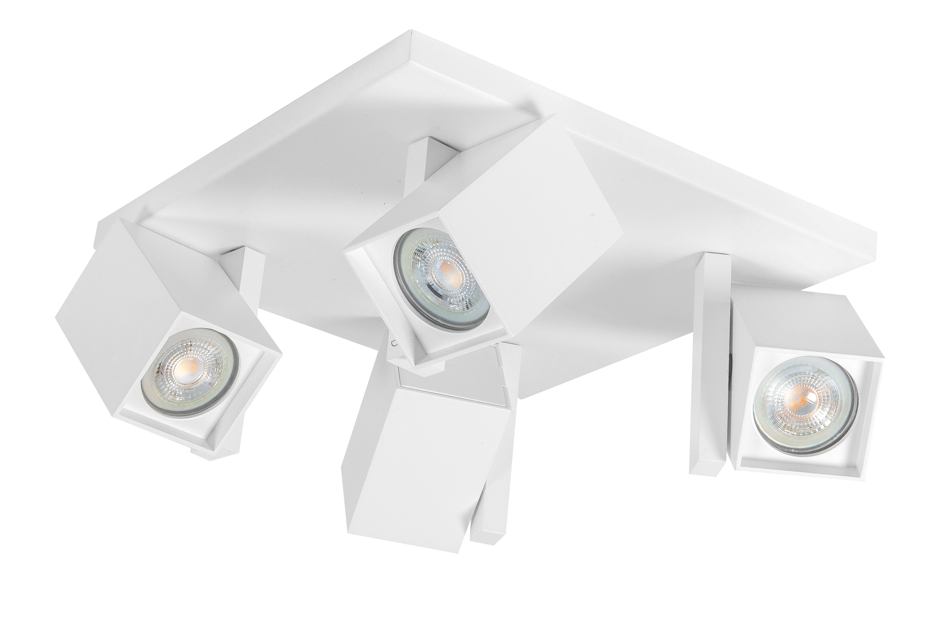 Plafondlamp Oslo Wit 4 lichtpunten