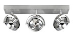 Plafondlamp Malta aluminium 3 lichtpunten
