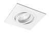 Plafondlamp Downlights vierkant Wit