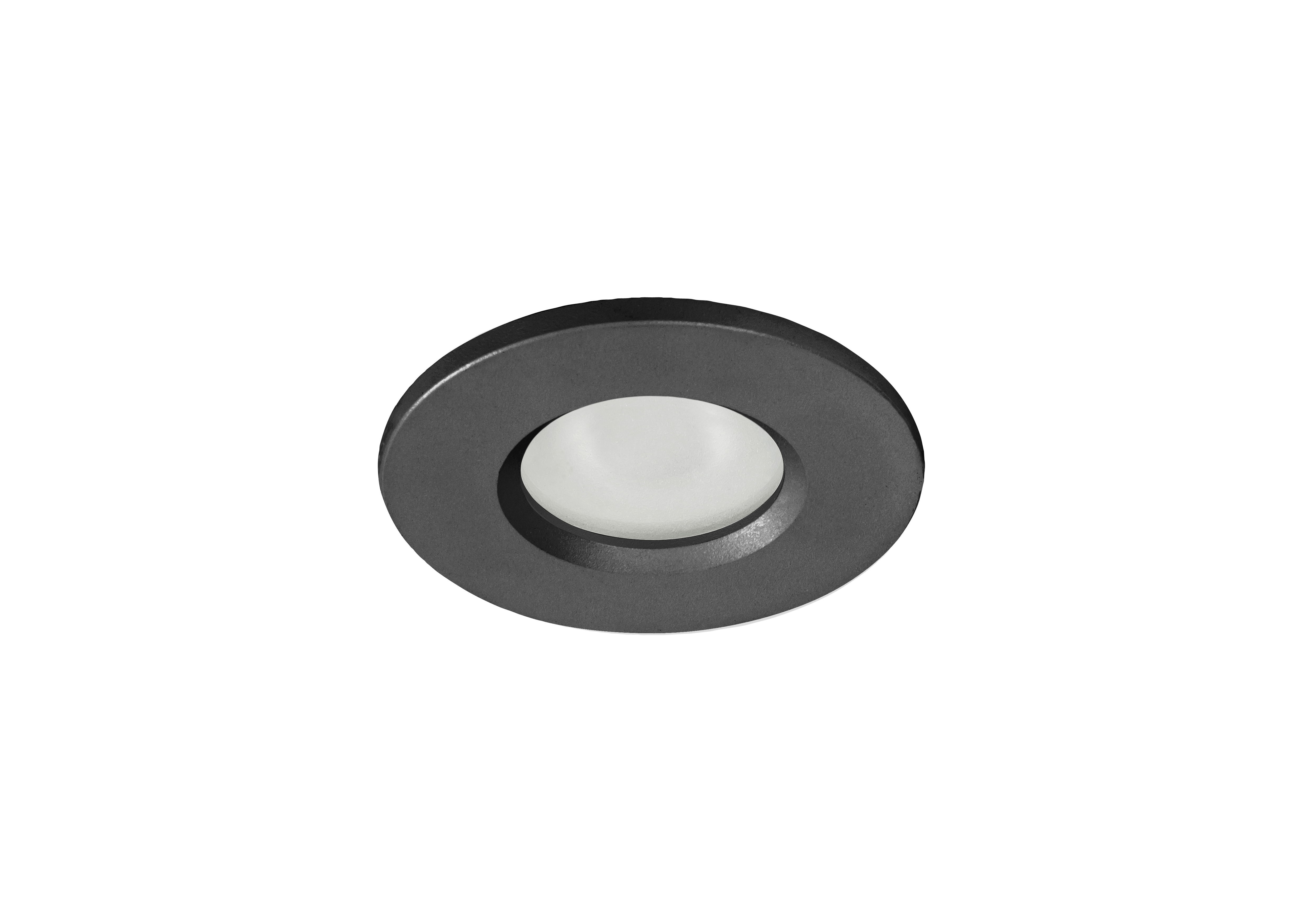 Plafondlamp Downlights rond zwart