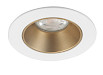 Plafondlamp Downlights wit + goud 8cm