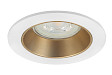 Plafondlamp Downlights wit + goud 9cm