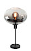 Tafellamp Bellini zwart + smoke glas