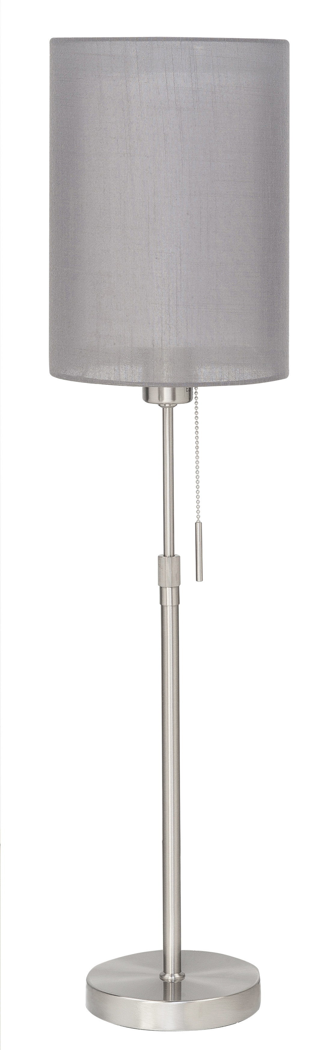 Tafellamp Corona nikkel 20cm