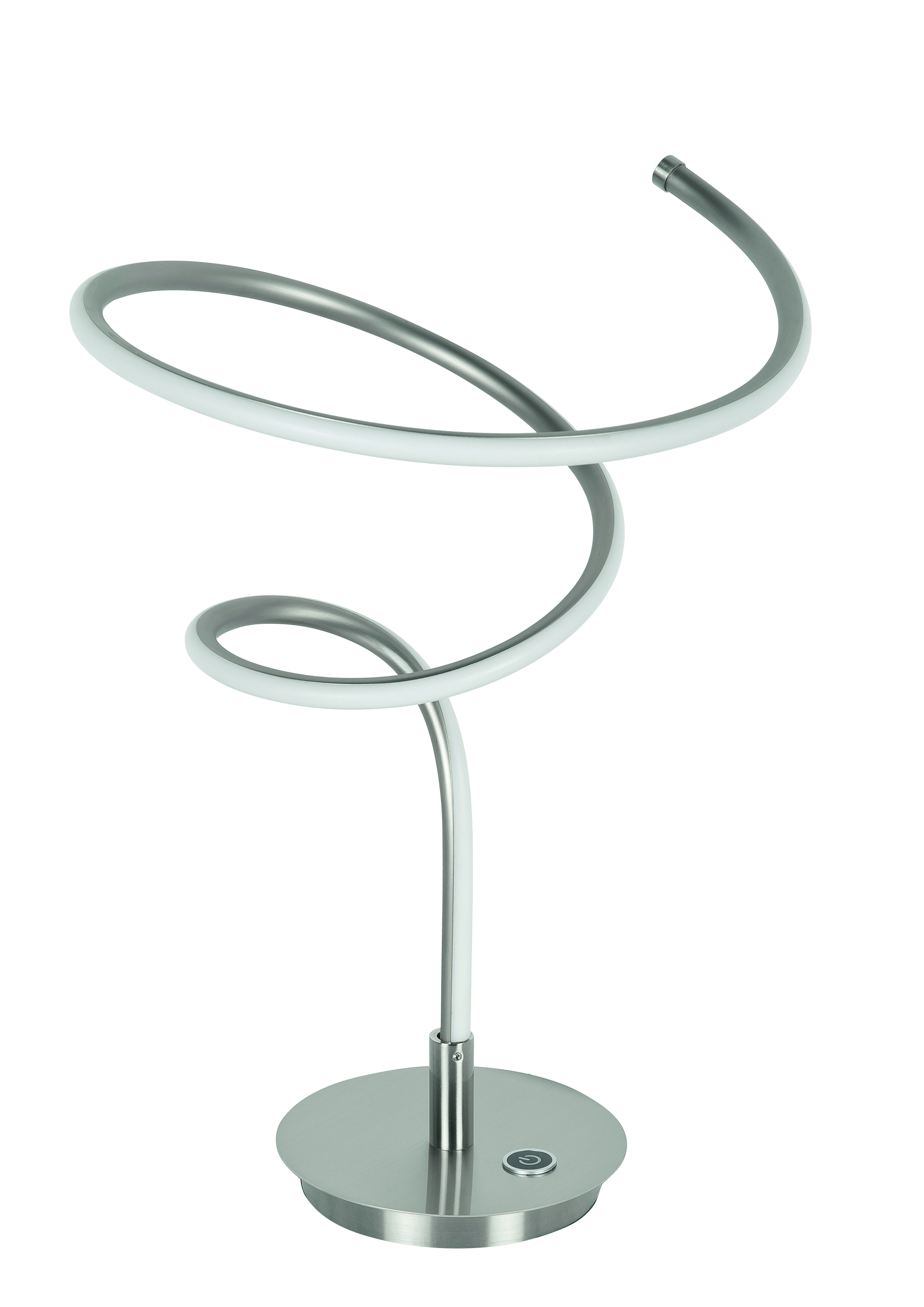 Tafellamp Curle nikkel